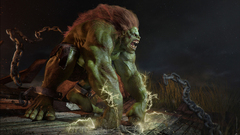 street fighter Blanka cgi video games fantasy art digital art 3d