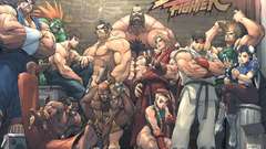 Street fighter capcom artwork