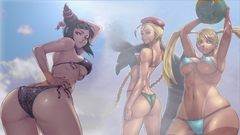 Street fighter underboobs Juri