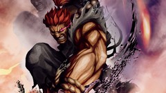 Street fighter x tekken artwork video games Akuma versus 