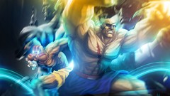 Street fighter x tekken sagat dhalsim Tekken street fighter 