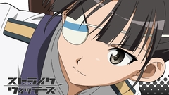 Strike witches eyepatch Sakamoto