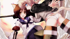 Strike witches school uniforms