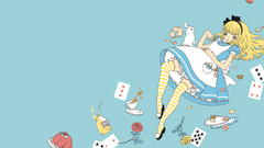 Striped legwear Alice in