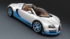 Studio light blue Supercars bugatti veyron Bugatti Veyron Grand 