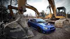 Subaru machinery HDR Photography