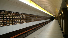 Subway train stations