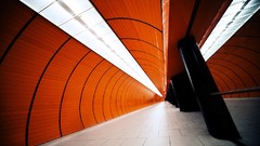 Subway tunnels Vanishing Point