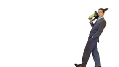 Suit American Psycho chainsaw