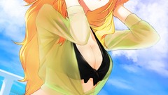 Summer Beaches idolmaster hoshii miki pee