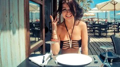 Summer smiling brunettes Veronica Vice