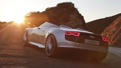 Sun Audi alloys electric car German cars luxury sport cars 