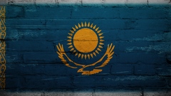 Sun Birds Eagles Flags