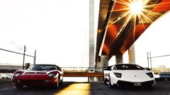 Sun cars Lamborghini sun rays vehicles streets Lamborghini 