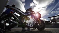 Sun clouds Yamaha racing skyscapes moto gp motorbikes Jorge 
