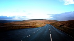 Sun hills roads wales skies Salvatore Turone