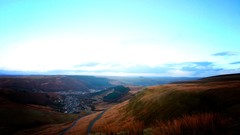 Sun hills roads wales skies Salvatore Turone