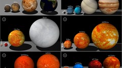 Sun Mars Saturn Mercury Jupiter Earth Neptune Venus planets 