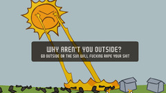 Sun text outdoors Typography