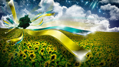 Sunflowers Photo manipulation