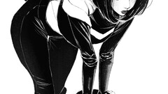 sungmoo heo (Artist) tail cat ears white background drawing