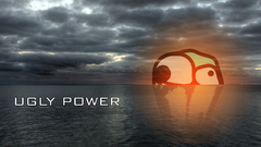 Sunrise clouds smiley face