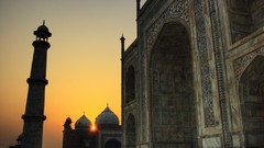 Sunrise India Taj Mahal