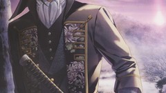 Sunrise Katana Swords male short hair black hair hakuouki 