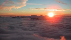 Sunrise Mountains clouds