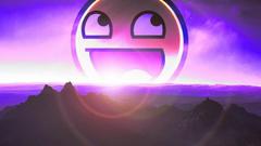 Sunrise Mountains purple Awesome