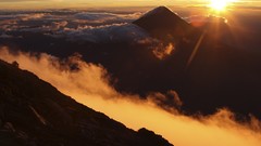 Sunrise nature guatemala