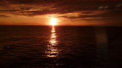 Sunrise nature Sea sunrise