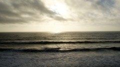 Sunrise Sea nature clouds waves pacific ocean skyscapes