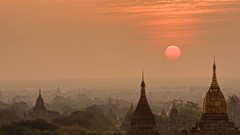 Sunrise sun bagan