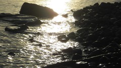 Sunrise sunset lakes Lake Constance