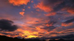 Sunrise teklanika river valley