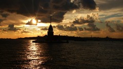 Sunrise Turkey Istanbul cities cityscapes bosphorus mosques kız 