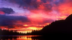 Sunrise Washington national park Mount Rainier