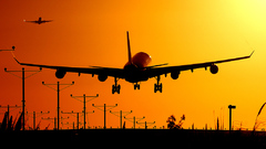 Sunset Aircraft take off