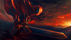 Sunset berserk armor cloaks