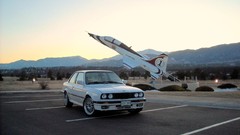 Sunset BMW air force BMW E30 325iX
