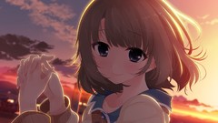 Sunset brown seifuku game cg Shoujo Shiniki Shoujo Tengoku 