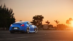 Sunset cars Nissan vehicles clean iss nissan 370z nissan 