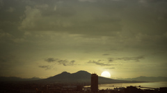 Sunset City hills vintage