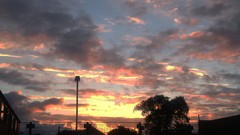 Sunset clouds Birmingham