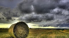 Sunset clouds Landscapes fields