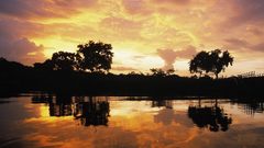 Sunset dramatic Guyana