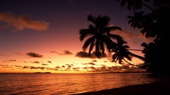 Sunset Fiji Islands