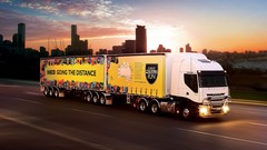 Sunset Iveco trucks Road train