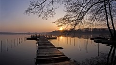 Sunset lakes Docks